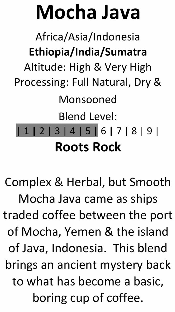 Mocha Java – Garage Bean'd